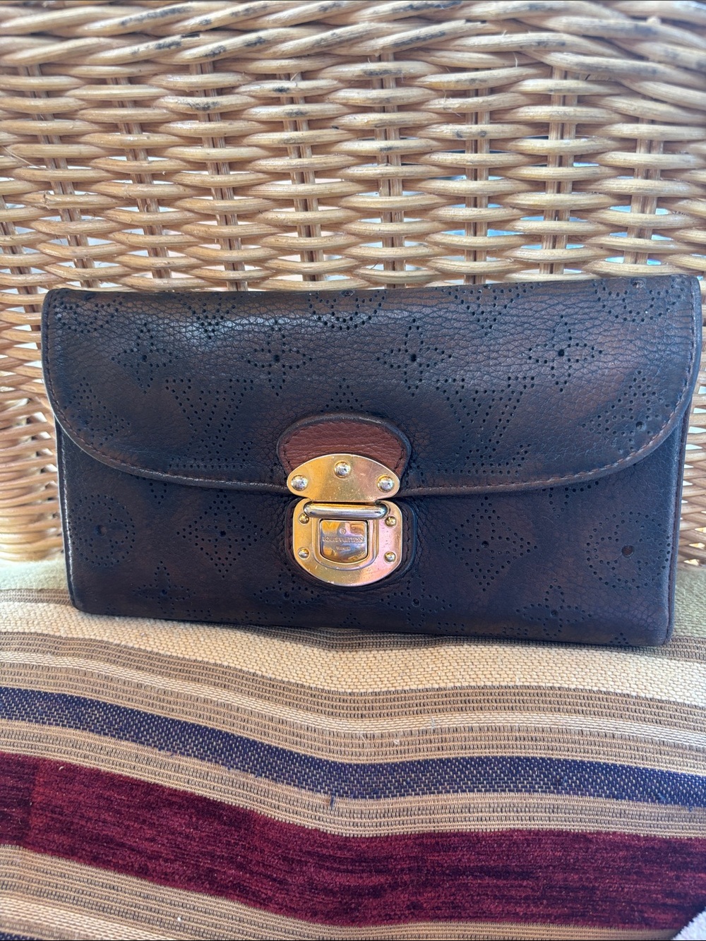 Louis Vuitton Wallet Vintage Portefeuille Amelia